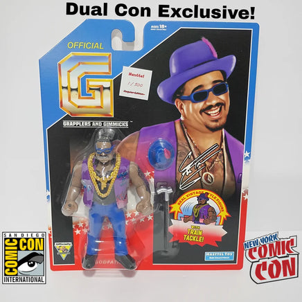 Godfather NYCC (Grapplers & Gimmicks WWF, Hasttel Toys) 1 of 500 - Bitz & Buttons