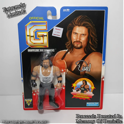 Diesel Power 95 (Grapplers & Gimmicks WWF, Hasttel Toys) 1 of 500 - Bitz & Buttons