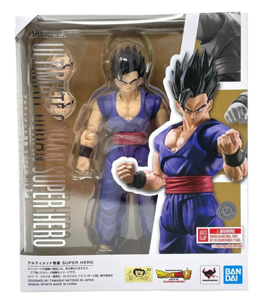 Ultimate Gohan Super Hero (Dragon Ball DBZ, Bandai SH Figuarts) SEALED - Bitz & Buttons