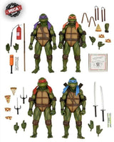 Secret of the Ooze Turtles 4 Pack (TMNT Ninja Turtles, NECA) Sealed