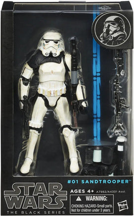 Sandtrooper Corporal #1 (Star Wars, Black Series Blue Box) - Bitz & Buttons