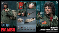 Field Jacket John Rambo 1/6 Scale (Rambo First Blood, ThreeZero) **SEALED**