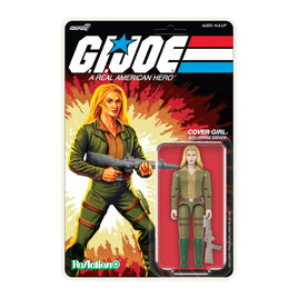 Blonde Cover Girl (Vintage Style GI Joe, Super7 Reaction+ )