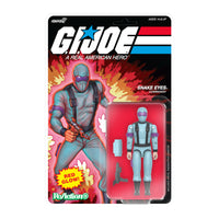 Crystal Poison Snake Eyes GITD (Vintage Style GI Joe, Super7 Reaction+ )