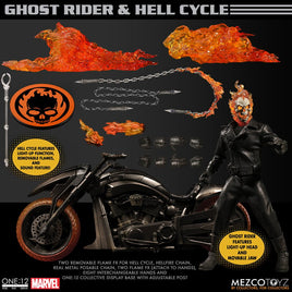 Ghost Rider Deluxe Edition (Marvel, Mezco One:12) Sealed - Bitz & Buttons