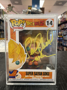 Sean Schemmel signed Goku  (Funko Pop, Dragon Ball Z) *JSA/CAS GRADED 85+*
