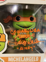 Michelangelo Signed By Townsend Coleman (Funko Pop, TMNT) **JSA Authenticated*