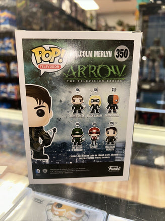 Malcom Merlyn Signed By John Barrowman (Funko, Arrow) *JSA Authenticated* - Bitz & Buttons