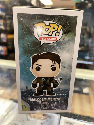 Malcom Merlyn Signed By John Barrowman (Funko, Arrow) *JSA Authenticated* - Bitz & Buttons