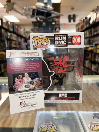 DMC Signed By Darryl McDaniels (Funko, RUN DMC ) *JSA Authenticated* - Bitz & Buttons