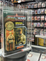 Vintage Luke Skywalker Battle Poncho (Star Wars Kenner, POTF) AFA Graded 80 Y