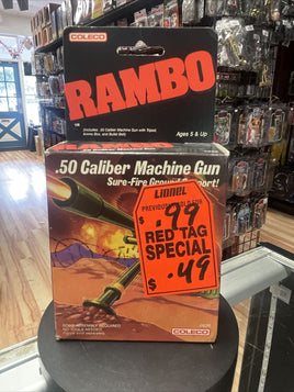 50 Caliber Machine Gun Toy (Vintage Rambo 1986, Coleco)