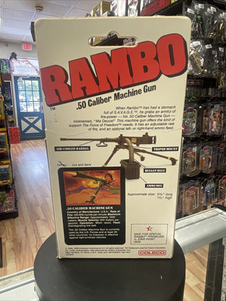 50 Caliber Machine Gun Toy (Vintage Rambo 1986, Coleco) - Bitz & Buttons