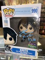 Kirito Signed By Bryce Papenbrook (Funko, Sword Art Online)*JSA Authenticated*