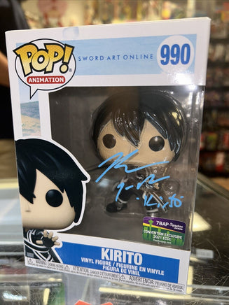 Kirito Signed By Bryce Papenbrook (Funko, Sword Art Online)*JSA Authenticated* - Bitz & Buttons