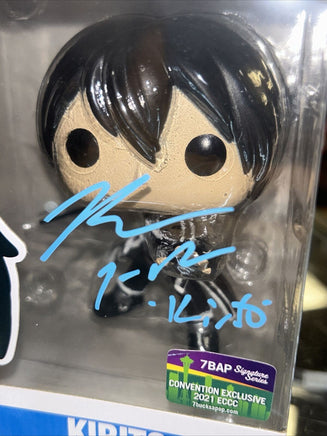 Kirito Signed By Bryce Papenbrook (Funko, Sword Art Online)*JSA Authenticated* - Bitz & Buttons