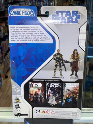 Commander Faie & Quinlan Vos Comic Pack (Star Wars, Hasbro) - Bitz & Buttons