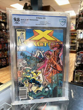 X- Factor #23 (CGC 9.8, Marvel Comics) 1st Appearance & Newsstand Edition - Bitz & Buttons