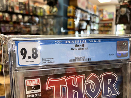 Thor #5 (CGC 9.8, Marvel Comics) Thor #731 Lost In The Black Winter - Bitz & Buttons