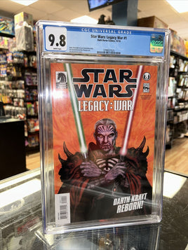 Star Wars: Legacy War #1 (CGC 9.8, Dark Horse Comics) Darth Krayt Reborn