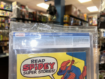 Spidey Super Stories #23 (CGC 9.6, Marvel Comics) Green Goblin, Thing, & Puppet - Bitz & Buttons