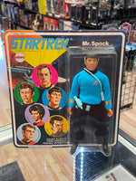 Spock  (Star Trek Original Series, Vintage Mego 1974) **Unpunched Grade-able**