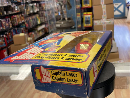 Captain Laser 3264 (Big Jim, Vintage Mattel 1980 HK) **Sealed** - Bitz & Buttons