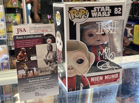 Nien Numb signed by Mike Quinn (Funko, Star Wars) *JSA Authenticated*