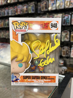 Super Saiyan Goku Signed by Sean Schemmel (Funko, DragonballZ)  *JSA*