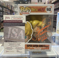 Goku signed by Stephany Nadolny (Funko, Dragonballz) *JSA Authenticated*