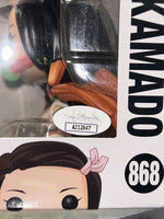 Nezuko Kamado signed by Abby Trott (Funko, DemonSlayer) *JSA*