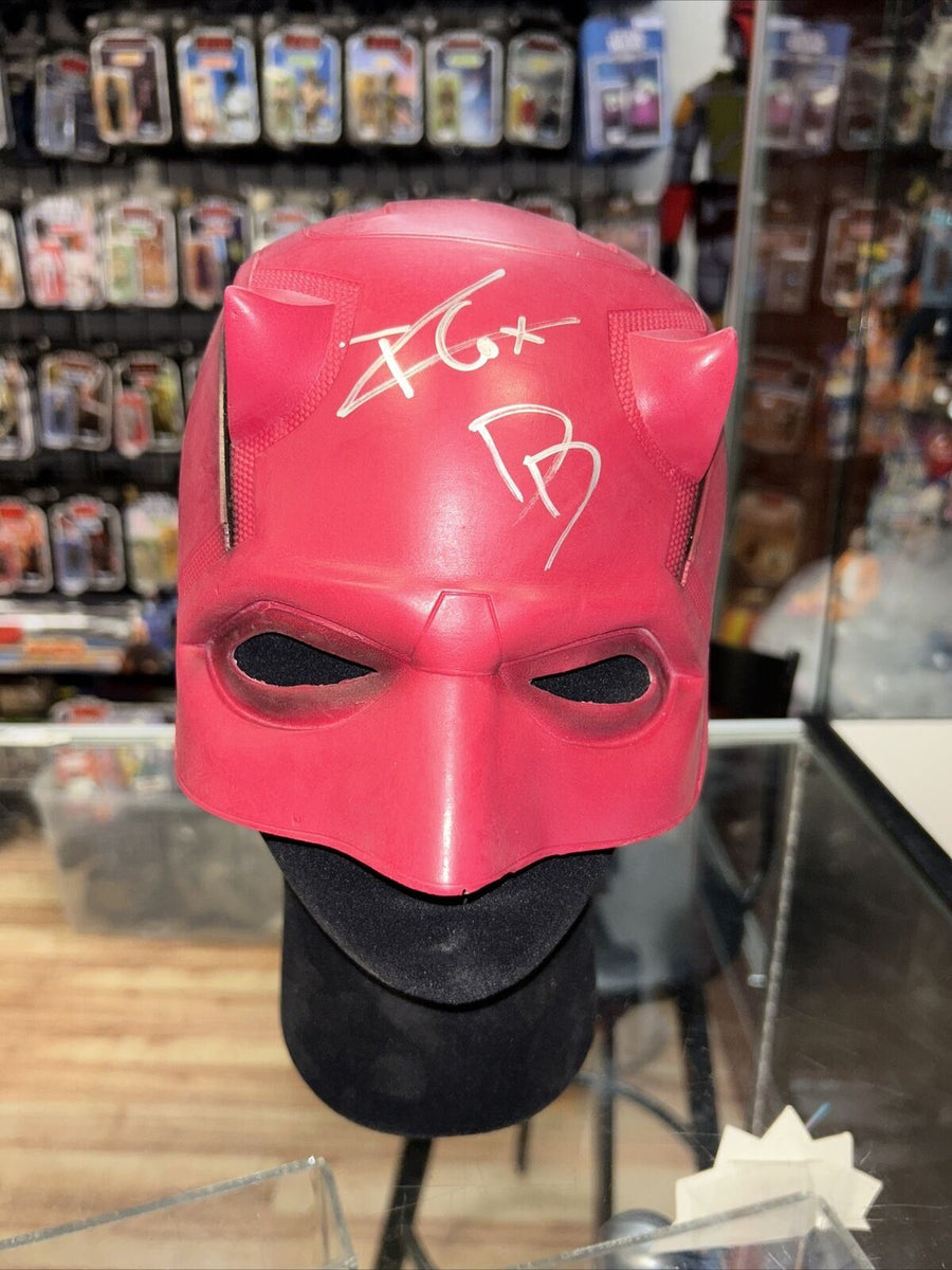 DareDevil Mask signed by Charlie Cox *JSA Authenticated* (Marvel Comic ...