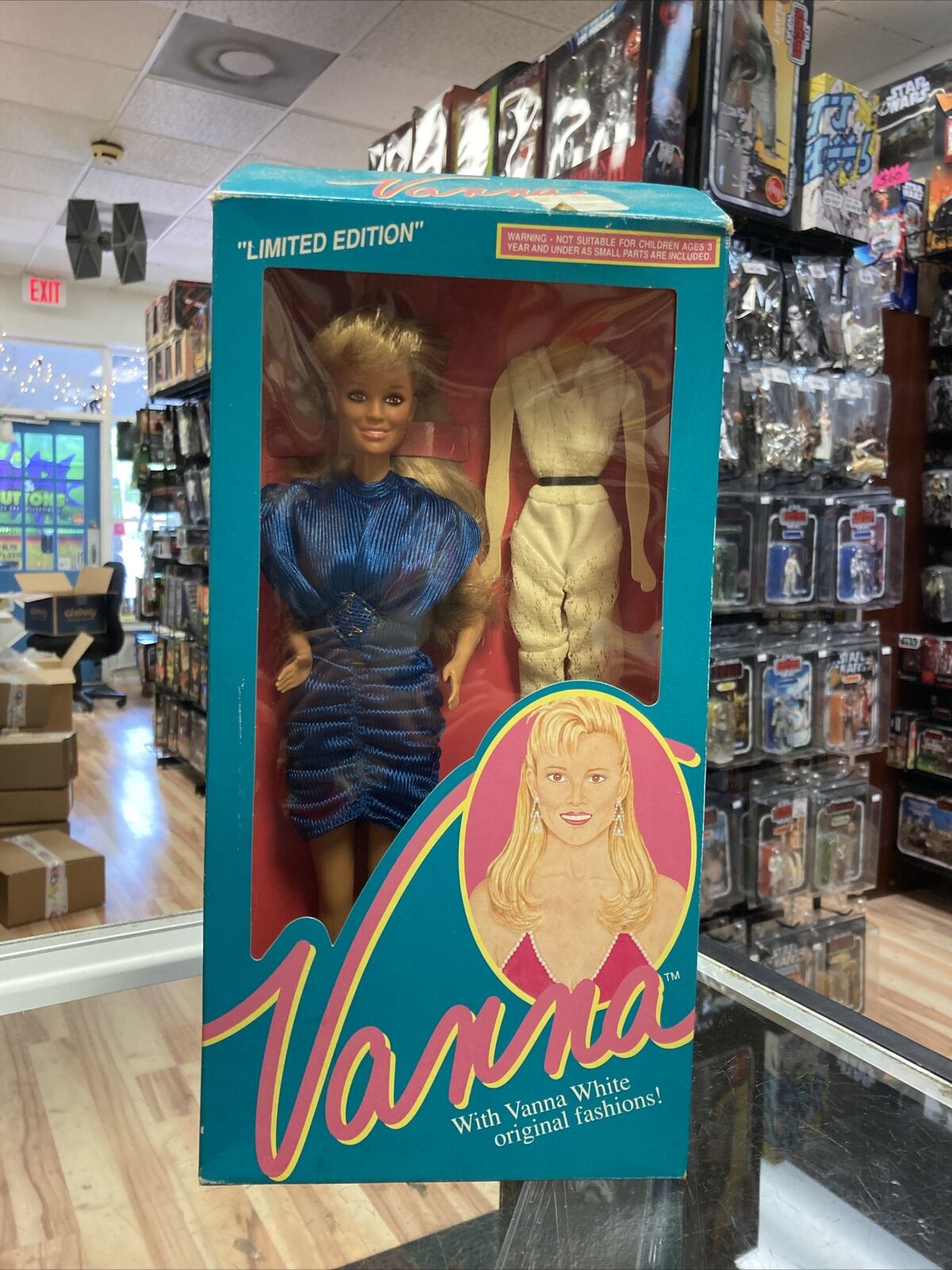 Vanna white cheap barbie doll value