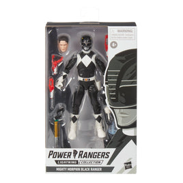 Mighty Morphin Black Ranger  (Power Rangers, Lightning Collection)