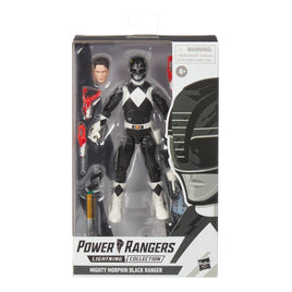 Mighty Morphin Black Ranger  (Power Rangers, Lightning Collection) - Bitz & Buttons