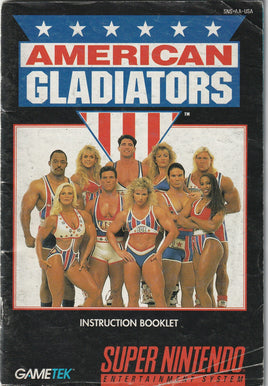 American Gladiators (SNES, Manual Only)