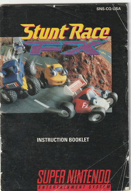 Stunt Race (SNES, Manual Only)