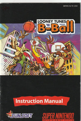 Looney Tunes B-Ball (SNES, Manual Only) - Bitz & Buttons