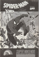 Spider-Man/X-Men Arcades Revenge (SNES, Manual Only)