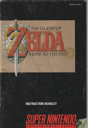 Zelda: Link to the Past (SNES, Manual Only) - Bitz & Buttons