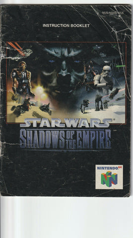 Star Wars Shadows of the Empire (Manual Only, SNES)