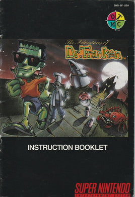 The Adventure of Dr.Franken (Manual Only, SNES) - Bitz & Buttons