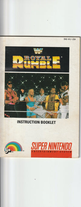 Royal Rumble (Manual Only, SNES)