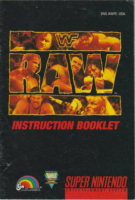 WWF RAW (Manual Only, SNES) - Bitz & Buttons