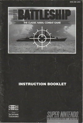 Super Battleship (Manual Only, SNES )