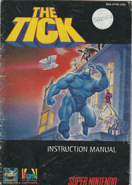 The Tick (Manual Only, SNES)