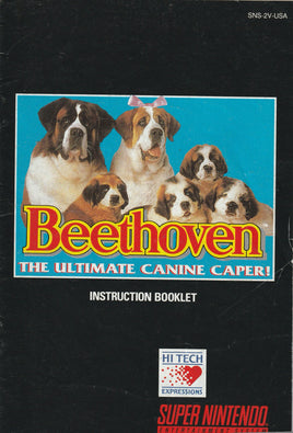 Beethoven (Manual Only, SNES)