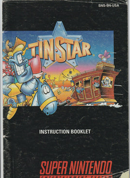 Tin Star (Manual Only, SNES) - Bitz & Buttons