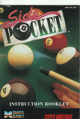 Championship Pool (SNES, Manual Only)