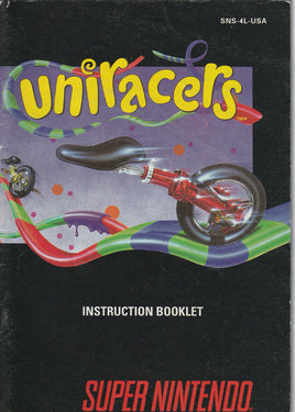 Uniracers (SNES, Manual Only)